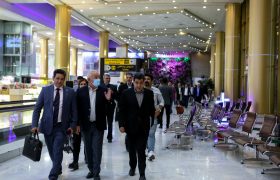ورود اعضاء هیات نمایندگان اتاق‌های بازرگانی کشور به مشهد برای حضور در اجلاس سراسری