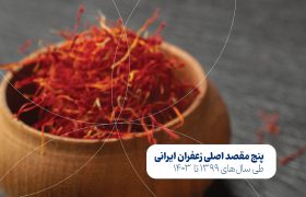 پنج مقصد اصلی زعفران ایرانی