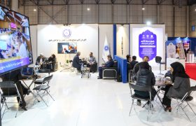 غرفه اتاق مشهد در دومین روز نمایشگاه هفته پژوهش و فناوری