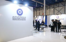 غرفه اتاق مشهد در روز پایانی نمایشگاه هفته پژوهش و فناوری