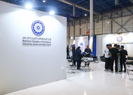 غرفه اتاق مشهد در روز پایانی نمایشگاه هفته پژوهش و فناوری