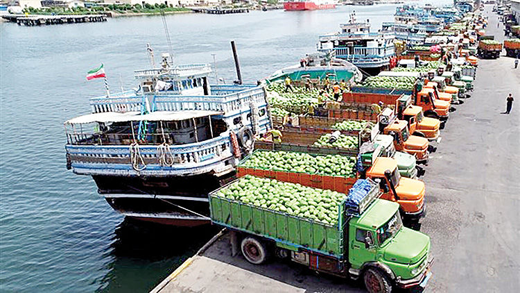 صادرات فله‌‌ای غذا به همسایه‌ها