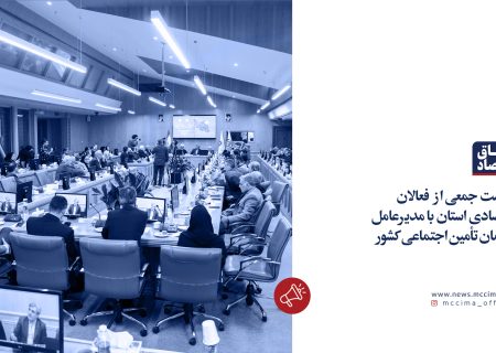 نشست جمعی از فعالان  اقتصادی استان با مدیرعامل سازمان تأمین اجتماعی کشور